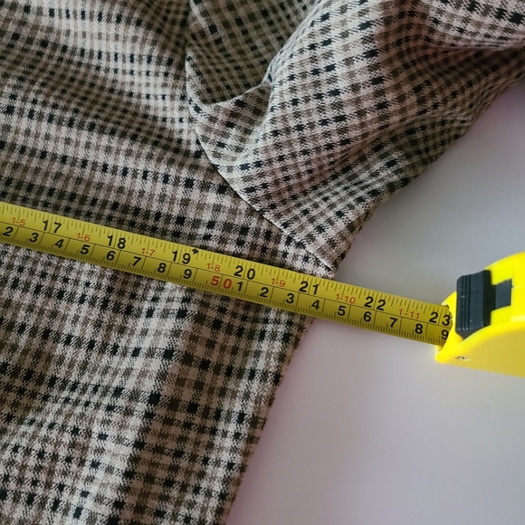 H&M Mens Plaid Light Zip Jacket Sz Med - Picture 5 of 9